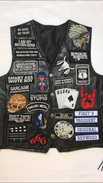 Cute-Patch 3.5 inch by 3 inch decorative patch for vests and jackets