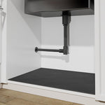 Banebor under sink mat front view in grey