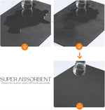 Banebor waterproof shelf liner inside a cabinet