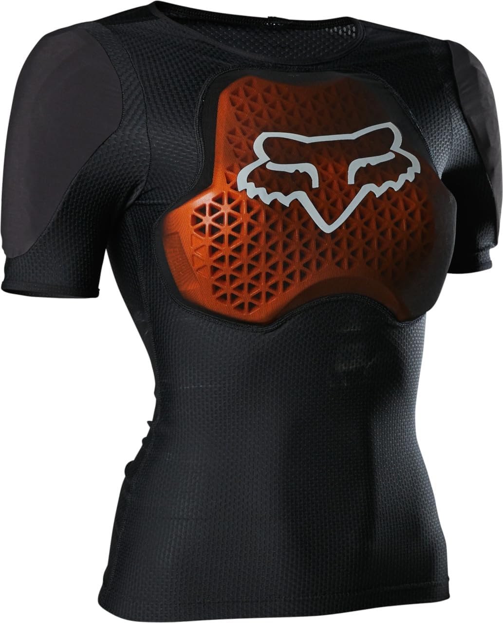 Fox Racing Women's Baseframe Pro Short Sleeve Guard front view mountain bike gear