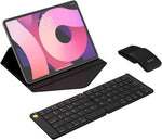 DELUX PockCombo wireless keyboard and mouse front view