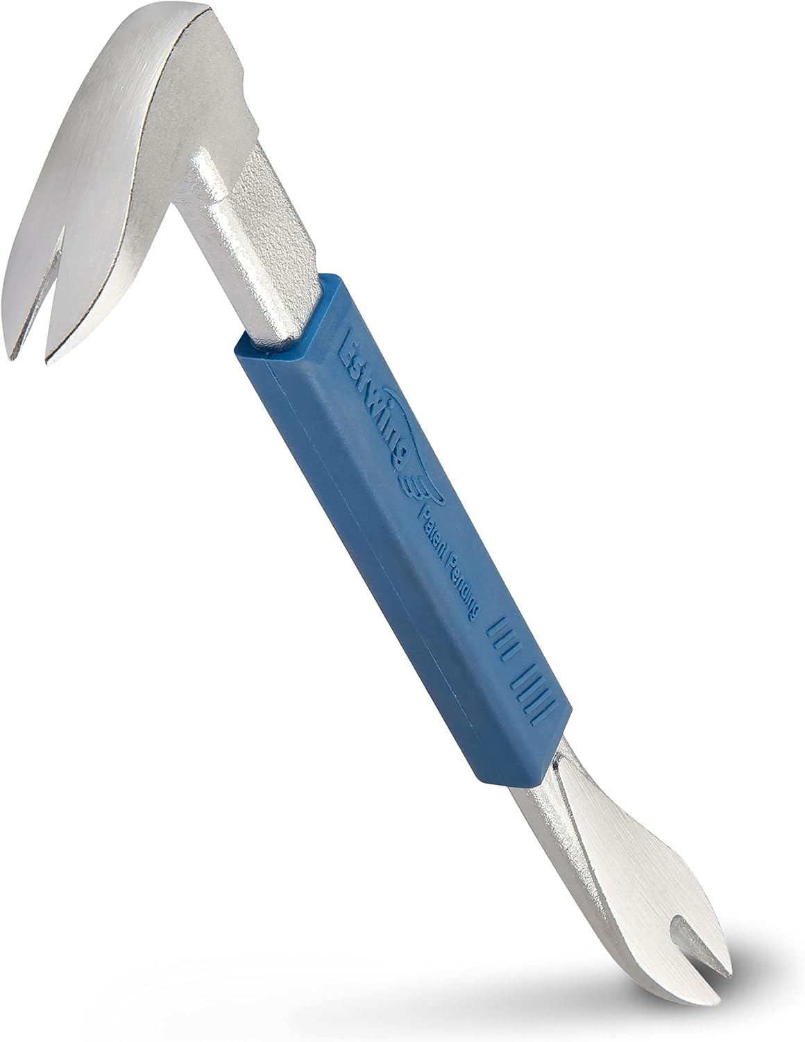 Estwing 9 inch nail puller displayed alongside model specifications.