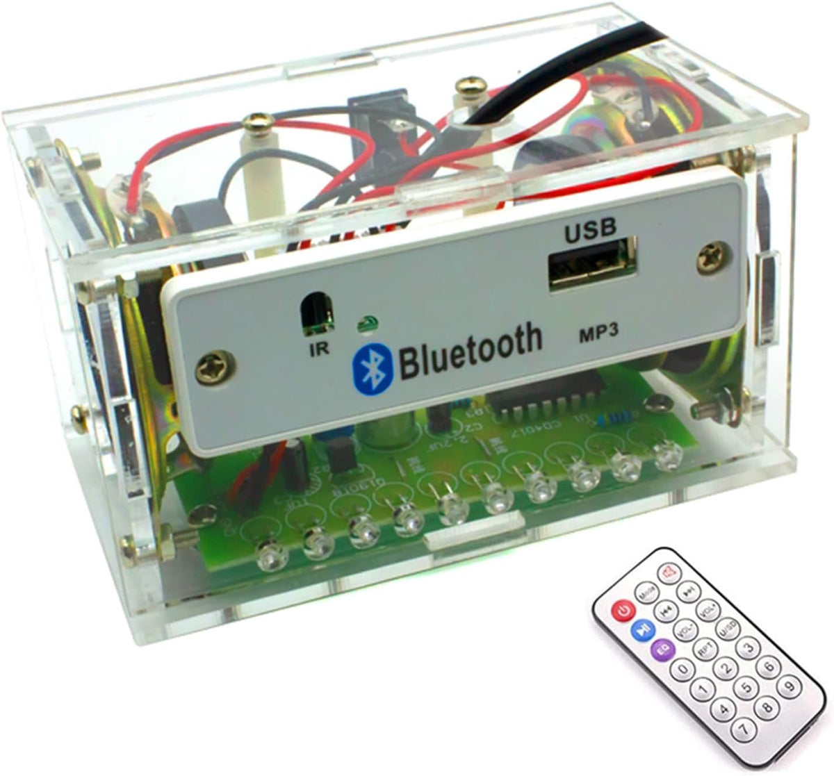 ISolderStore Bluetooth Speaker Soldering Practice Kit front view