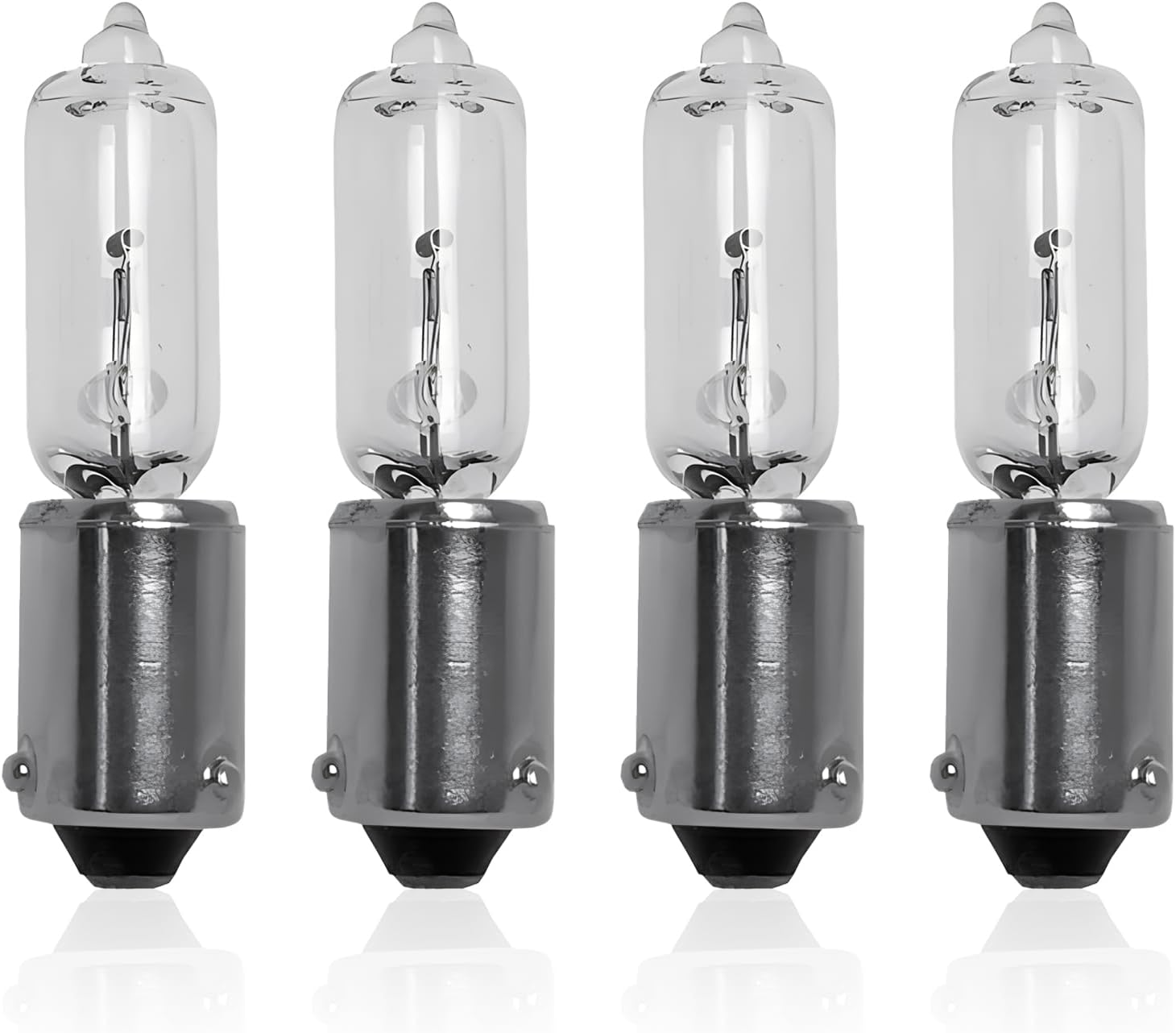 Gunroil H21W car license plate light front view showing the integrated bulb design.