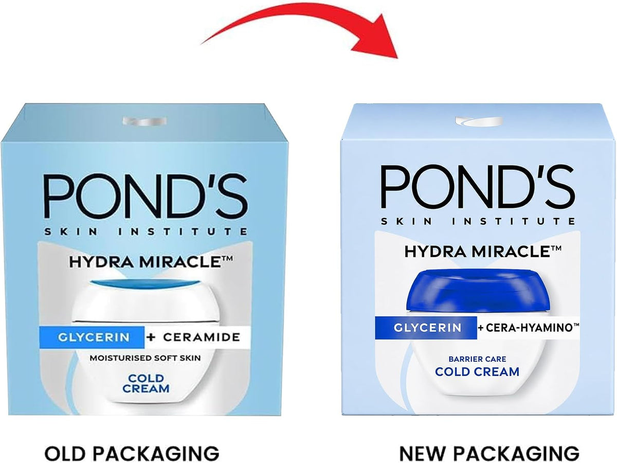 Pond's Moisturising Cold Cream ingredient and label details