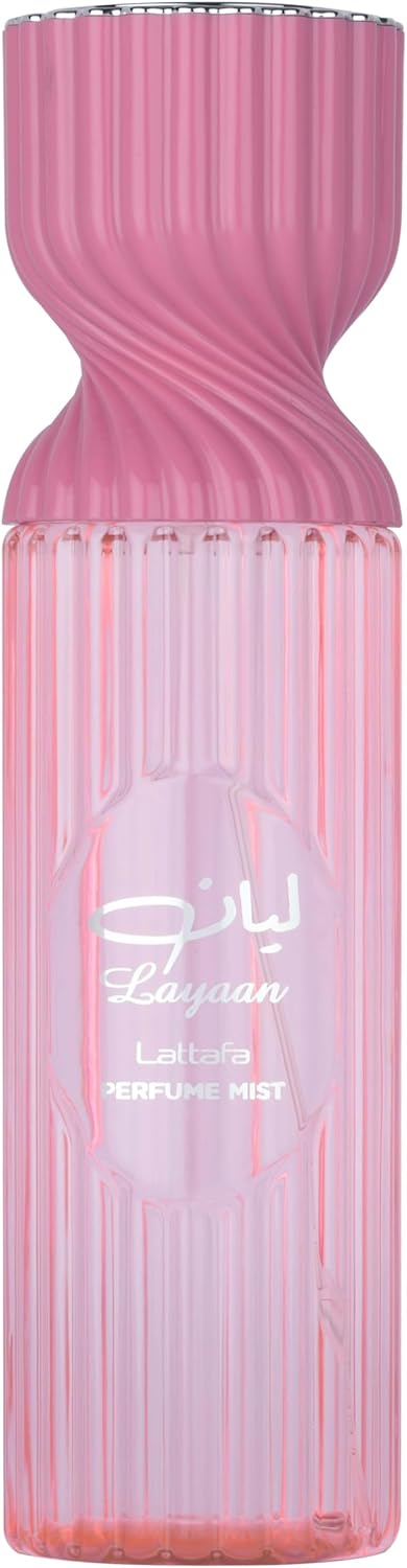 Lattafa Layaan Perfume Mist 250ml - Floral Body Spray with Delicate Rose Petals, Soft Musk & Fresh Accords for a Light, Romantic, Everyday Scent - Image 1
