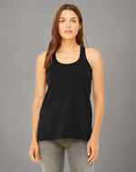 BELLA+CANVAS women modern fitted tank top back racerback view