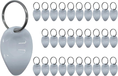 30 PCS Lotto Scratcher Tool Keychain,Thumb Lottery Ticket Scratcher Key ring, Scraper for Label,Films - Image 1