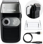Pritech 2 in 1 electric foil and bald shaver front view