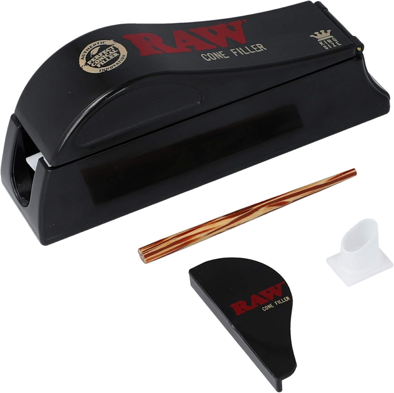 RAW Cone Shooter | Filler for King Size Cones | Packing Stick Included | Cones load in Seconds | - Image 1