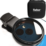 Yadsux 52mm CPL polarizing phone filter front view