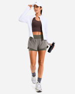 Soothfeel fitness shorts lifestyle angle