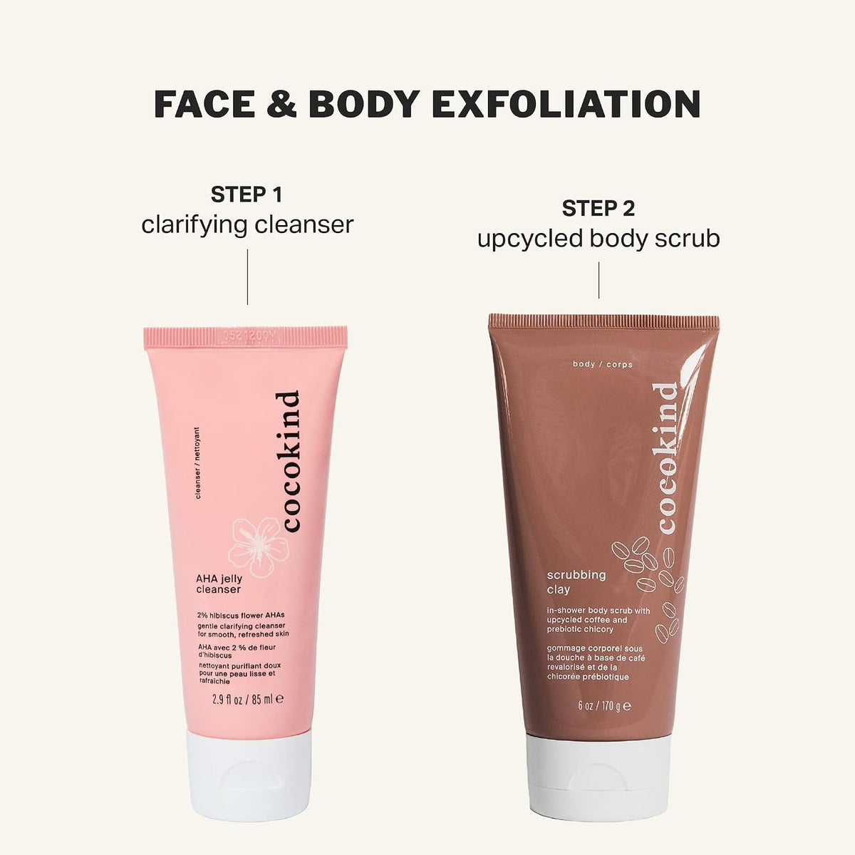Cocokind authentic USA imported skincare product packaging for Indian buyers.