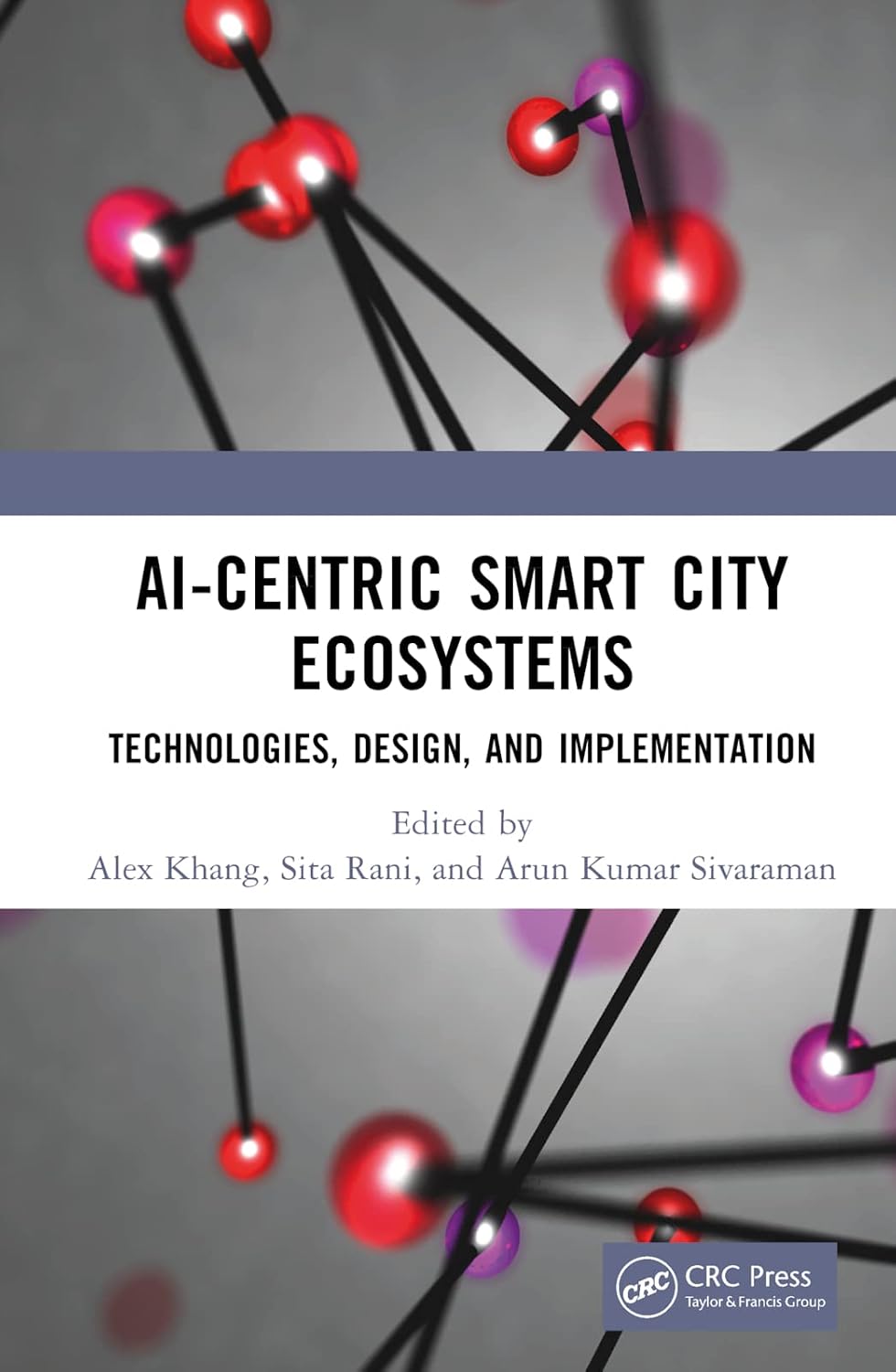 Alex Khang AI-Centric Smart City Ecosystems Hardcover front view book cover