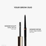 Clarins eyebrow pencil applied on natural brows