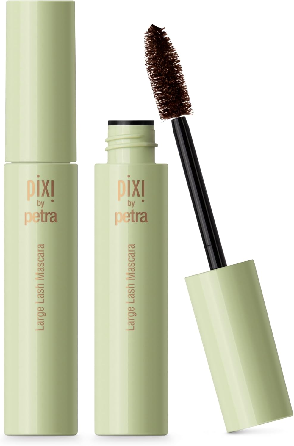 Pixi Large Lash Mascara | Extreme Volume & Lengthening Mascara with Vitamin E, Panthenol & Bamboo | Smudge-Proof & Water-Resistant | Buildable & Clump-Free | No.1 Bold Black | 0.4 fl oz - Image 10