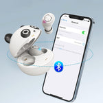 AMAFACE wireless earbuds with microphone and touch control panel
