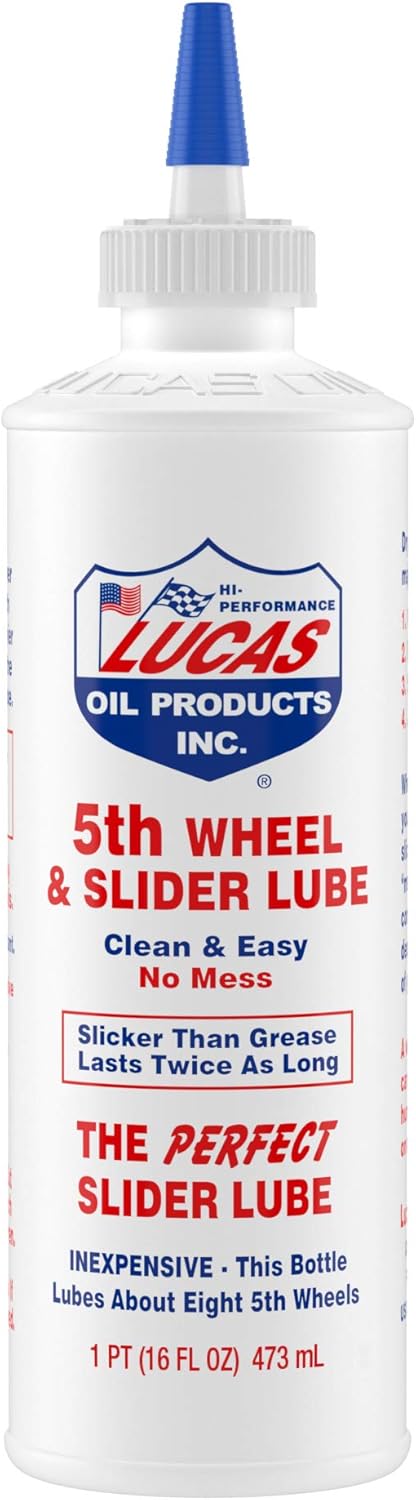 Lucas Oil 10030 Fifth Wheel and Slider Lubricant 16 fluid ounce front view