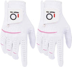 FINGER TEN Women's Golf Gloves Rian Grip | Ladies Golf Glove Pair Both Hands or Left/Right Hand 2 Pack, Enhanced Grip in Wet Hot Humid, Moisture-Wicking & Breathable - Image 11