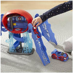 Spidey and His Amazing Friends Webquarters Playset lifestyle children play