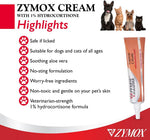 Authentic USA imported Zymox anti itch ointment for pets skin care