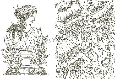 Tales from Atlantis: Coloring Book (Hanna Karlzon) - Image 6