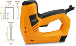 Close-up of the ergonomic silicone handle and safety switch