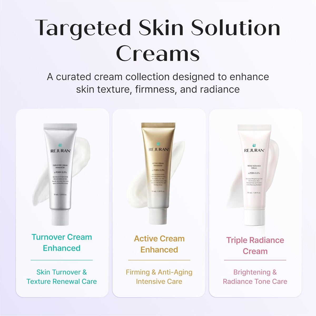 Rejuran Triple Radiance Cream for glowing skin