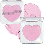 ETUDE Heart Pop Duo Blush, Pink & Beige Orange Cheek Colors, Radiant Glow & Glossy Finish, Blendable Layering Formula, Korean Makeup Artist Collab, Compact 0.2 oz - Envy Bloom - Image 14