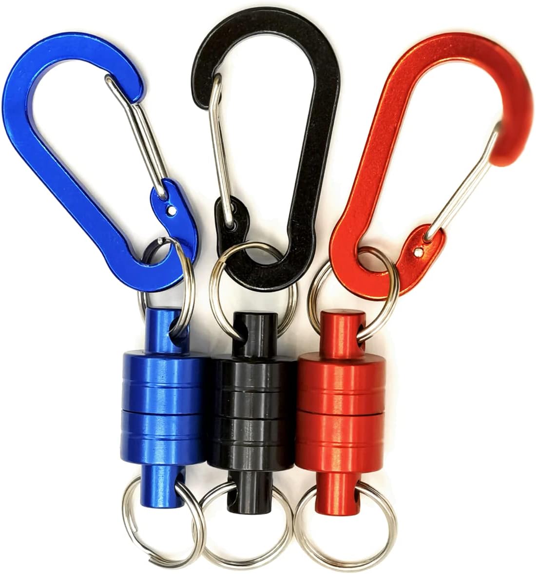 Inf-way magnetic keychain showing pull force
