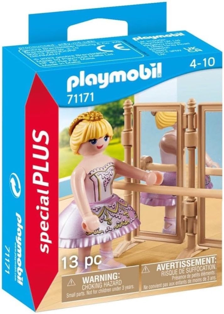 Playmobil Special Plus Ballerina 71171 front view toy set for kids ecommerce shopping.
