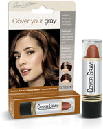 Cover Your Gray touch up stick medium brown front view product packaging