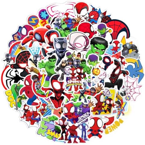 Spidey and His Amazing Friends waterproof vinyl stickers for laptops