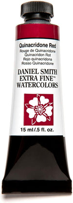 Daniel Smith professional watercolor paint tube back view