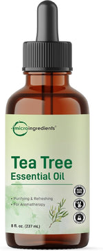 Micro Ingredients tea tree essential oil product sizing and scale
