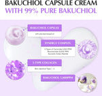 EQQUALBERRY Bakuchiol Plumping Capsule Cream application demonstration on hand