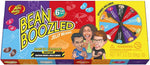 Top view of the three point five ounce Bean Boozled spinner candy package.
