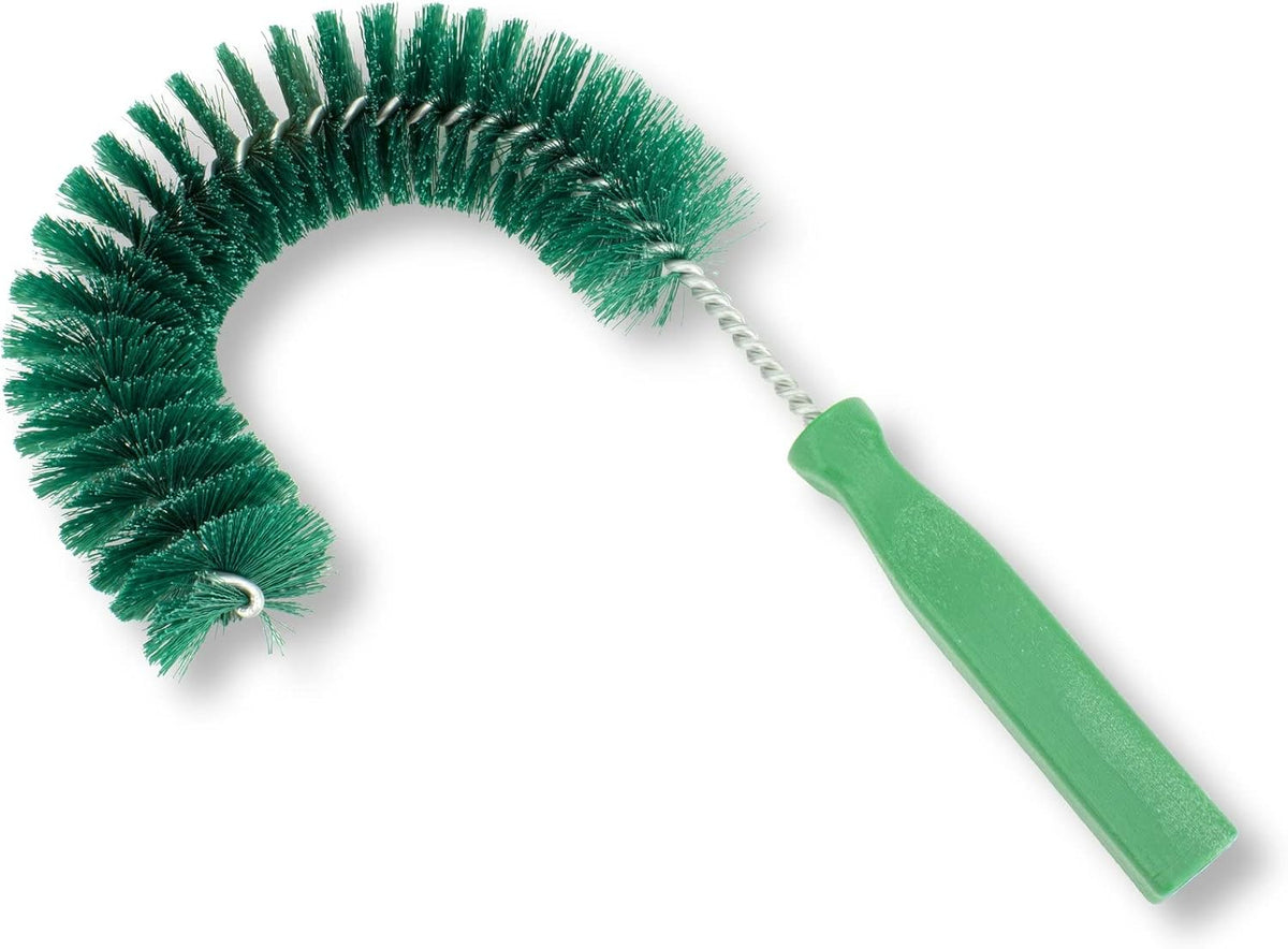 SPARTA Plastic Hook Dusting Brush, Clean-In-Place, Galvanized Wire with Threaded Hole for Dusting Surface of Curved Drains and Pipes, 11.5 Inch Length, Yellow - Image 11