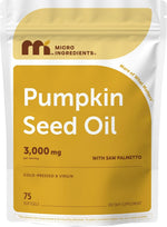 Micro Ingredients Pumpkin Seed Oil with Saw Palmetto, 150 Softgels | Cold Pressed, Pure Virgin Oil with Essential Fatty Acids & Phytosterols. For Men & Women. Non-GMO, Gluten Free. - Image 9