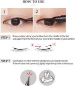 ETUDE House K-beauty liquid eyeliner brown cap removed view