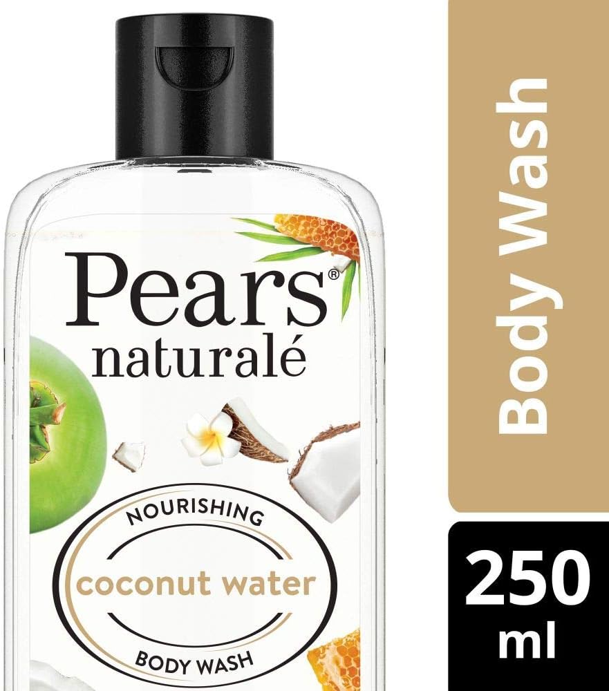 Pears Naturale Nourishing Coconut Water Body Wash back label ingredients