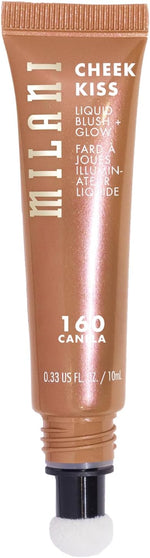 Close up of Milani Cheek Kiss Liquid Blush cream texture