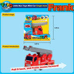Tayo the Little Bus Frank character toy top view showing ladder