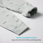 Yanwang baby nightwear set fabric detail