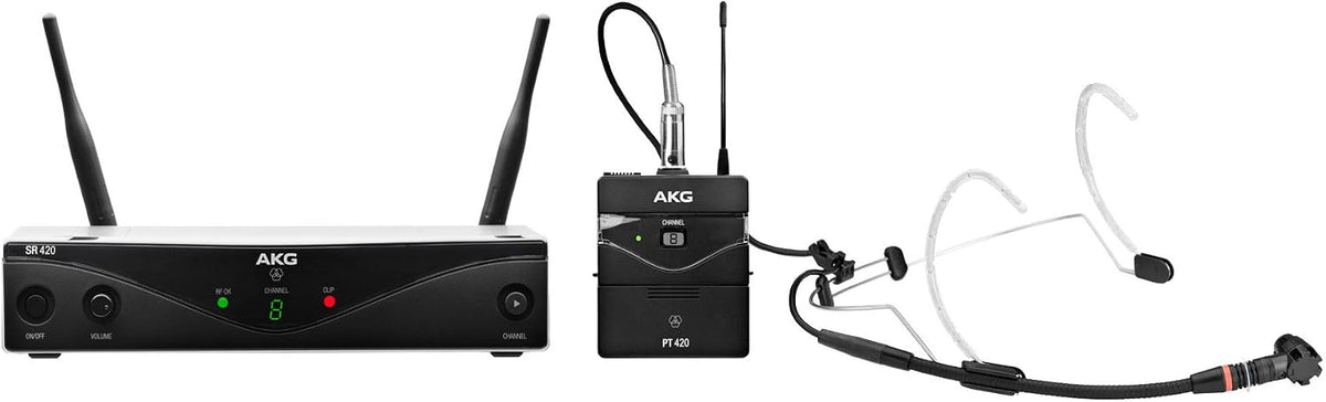 AKG Sr420 stationary receiver with detachable antennas