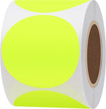 Hybsk 2 inch Matte Gold Labels Round Color Coding Dots Embossing Stickers Adhesive Label 300 Per Roll (Gold) - Image 14