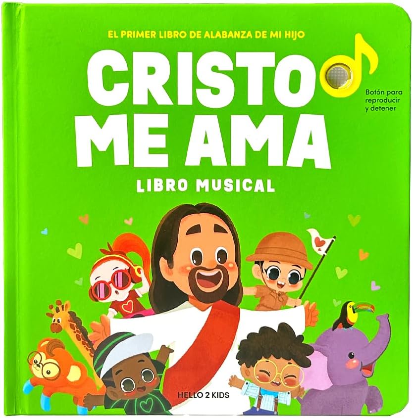 Sing Along with Jesus Christian Sound Books for Kids - 6 Bible Songs for Toddlers, Christian Gifts for Kids, Baby Bible for Baptism, Christening, Dedication Gifts, Sunday School, Preschool Homeschool - Image 10
