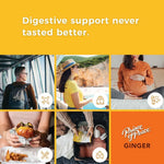 Travel-friendly packaging demonstration showing the individually wrapped daily wellness snacks.