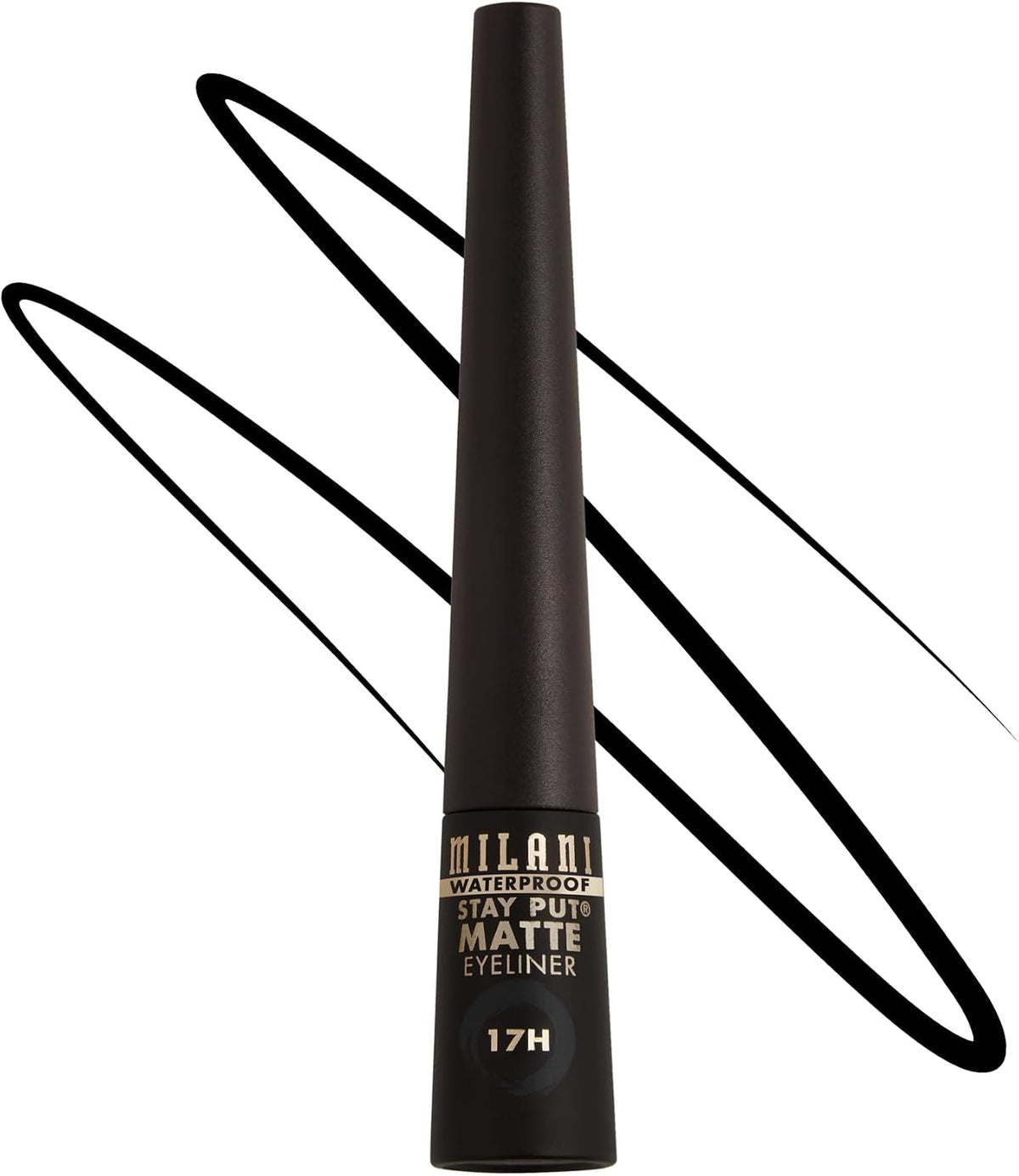 Milani Stay Put Matte Liquid Liner, 01 Black Matte - Image 9