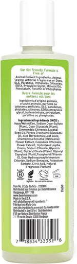 Desert Essence Kids 2-In-1 Shampoo And Body Wash size comparison
